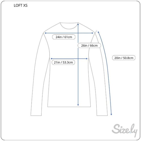 LOFT Outlet Womens Extra Small Gray Striped Round Neck Long Sleeve Shirt Top XS - Picture 3 of 8